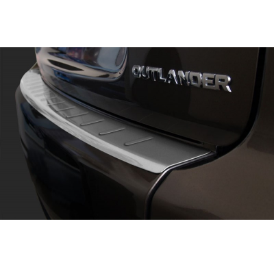 Protector Paragolpes Acero Inox Mitsubishi Outlander Ii Generation / Profiled/Ribs 2006-2013 Avisa