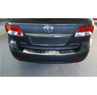 Protector Paragolpes Acero Inox Toyota Avensis  Iii Combi /Profiled/Ribs 2009-2011, Fl 2011-> Avisa