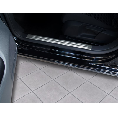 Protector Puertas Acero 2 Lineas / Vw Golf Vi 5d  Año 2008-2012   Avisa