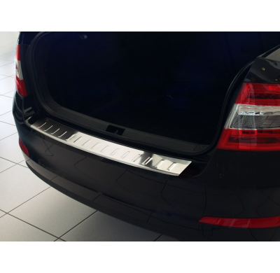 Protector Paragolpes Acero Inox Skoda Octavia Iii Sedan  /Profiled/Ribs                      2013-> Avisa