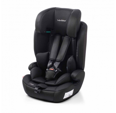 Silla de coche infantil VIVITTA KALI IBELT  BLACK CROSS EMBOSSED