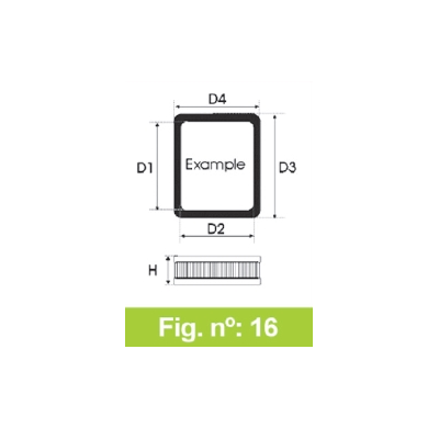 Filtro Tipo Original Honda Shuttle 1,4l Gl 16v ( Type Ee ) Año 88>91 Cv-?? Forma Redondo