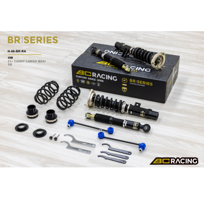 Kit de suspension roscado Bc Racing BR - RA para VW VW CADDY CARGO MAXI (STRUT 54.5MM) FWD SB SB MAXI Año: 21+