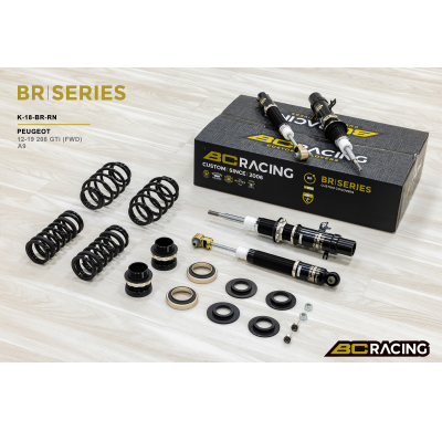 Kit de suspension roscado Bc Racing BR - RN para PEUGEOT 208 GTI FWD A9 Año: 2012+