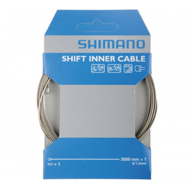 Shimano shifting cable stainless 1,2x3000 mm