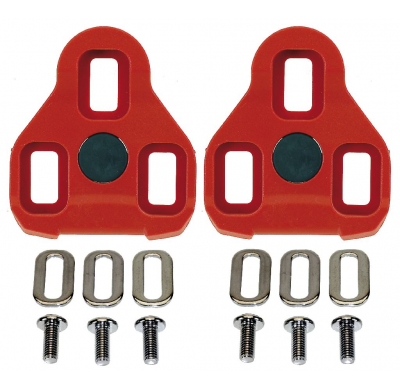 EXUSTAR Pedal cleats E-ARC10 red