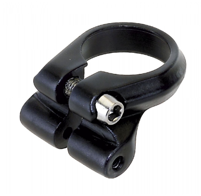 M-WAVE seatpost clamp aluminium 34.9 mm black