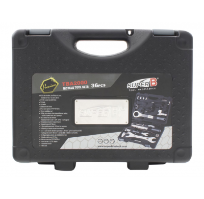 SUPER B Premium Tool Case TBA 2000 set of 36 pieces