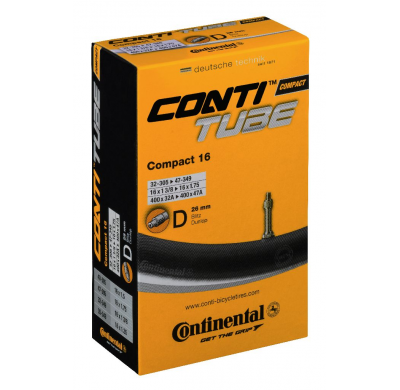 Continental inner tube Compact 16 DV 26mm