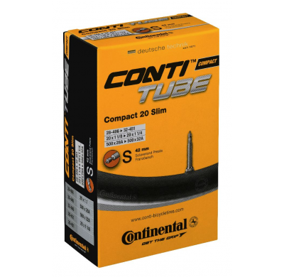 Continental inner tube Compact 20 slim SV 42mm