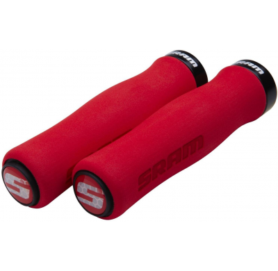 SRAM Grips Contour Foam red with black clamp