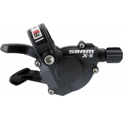 SRAM Shift-levers X-5 Trigger 9-speed black