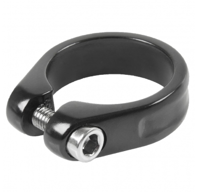 M-WAVE Seatpost clamp aluminiumblack 34.9 mm
