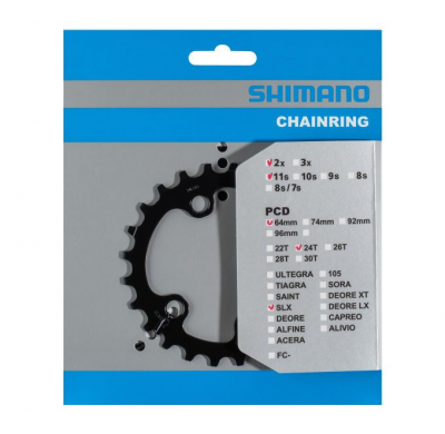 Shimano Chainring SLX FC-M7000 24t 2x11-speed