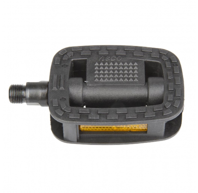 absolut Pedals 73x94mm Non-Slip plastic body with reflectors