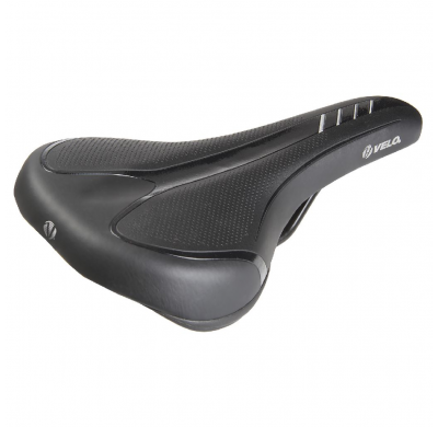 VELO Saddles, Trekking saddle Traveller size M black 267x152mm