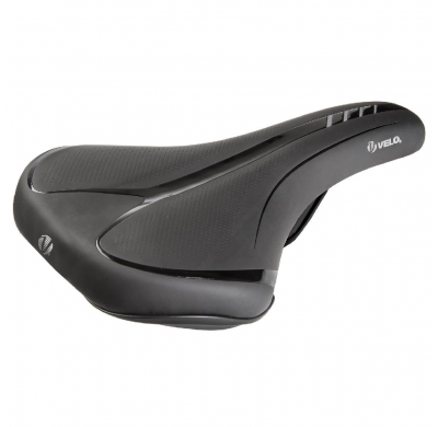 VELO Saddles, Trekking saddle Traveller size L black 284x172mm