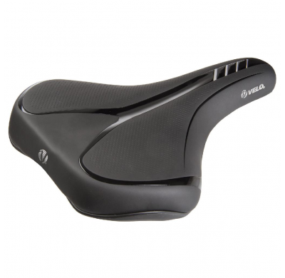 VELO Saddles, Trekking saddle Traveller size XL black 260x191mm
