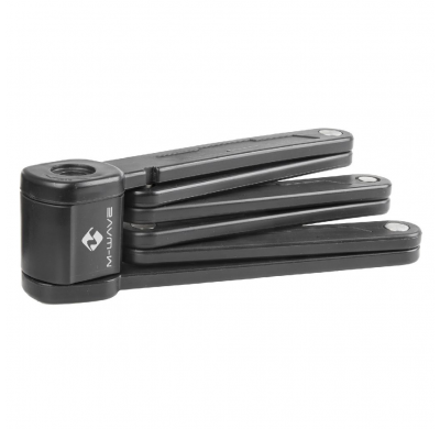 M-WAVE Folding lock 875/6 length 875mm black