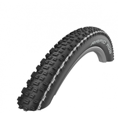 Schwalbe RAPID ROB 26x2.25 wired black with white stripes Active Line