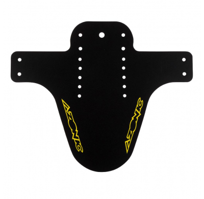 Azonic Splatter Fender Logo black/yellow fluo
