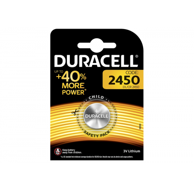 Duracell Batteries CR2450 - 1pieces.