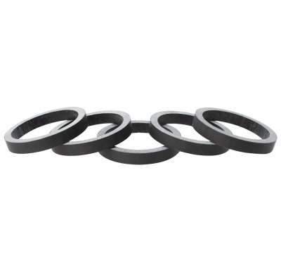 absolut Spacer Carbon UD Finish matt 5mm 5 pieces