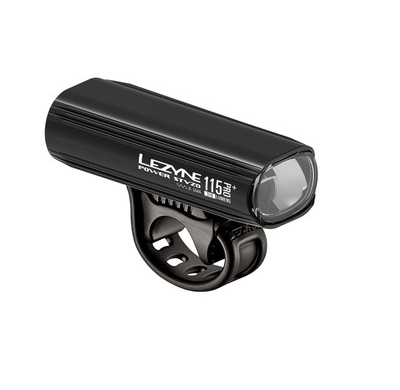 LEZYNE Lite Power Pro 115 - 115 Lux - black glossy