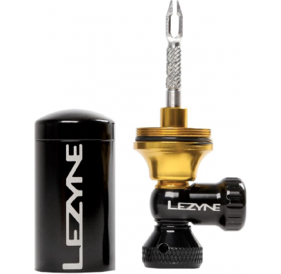 LEZYNE CO2 Tubeless Blaster black-gold
