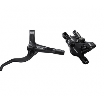 Shimano Set of disc brakes MT401 (rear) black resin pad