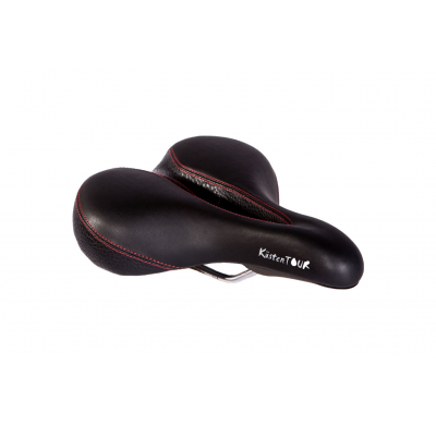 P&P Bequemsattel Saddle Küstentour red 205mm