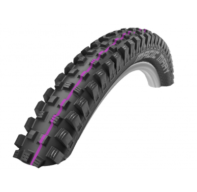 Schwalbe MAGIC MARY 27.5x2.60 folding black Evolution Line