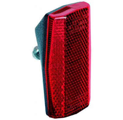 Busch & Müller Mudguard reflector red radius 30 mm 15° inclination