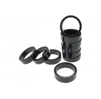 ergotec SPACER 1 1/8 10mm black (10 pieces)