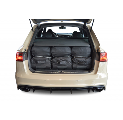 Set maletas especifico AUDI A6 Avant (C7) 2011- wagon CAR-BAGS (3x Trolley + 3x Bolsa de mano)