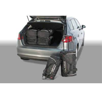 Set maletas especifico AUDI A3 Sportback (8V) G-Tron 2013- 5d CAR-BAGS (3x Trolley + 3x Bolsa de mano)