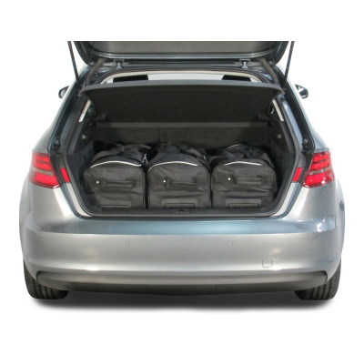 Set maletas especifico AUDI A3 Sportback (8V) E-Tron 2014- 5d CAR-BAGS (3x Trolley + 3x Bolsa de mano)