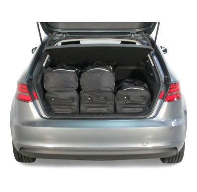 Set maletas especifico AUDI A3 Sportback (8V) E-Tron 2014- 5d CAR-BAGS (3x Trolley + 3x Bolsa de mano)