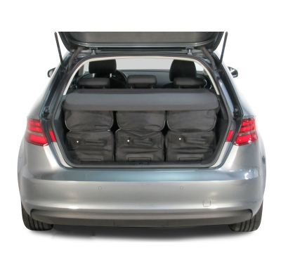 Set maletas especifico AUDI A3 Sportback (8V) E-Tron 2014- 5d CAR-BAGS (3x Trolley + 3x Bolsa de mano)