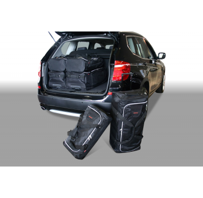 Set maletas especifico BMW X3 (F25) 2011- suv CAR-BAGS (3x Trolley + 3x Bolsa de mano)