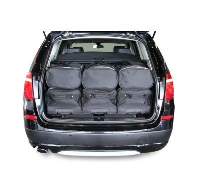 Set maletas especifico BMW X3 (F25) 2011- suv CAR-BAGS (3x Trolley + 3x Bolsa de mano)