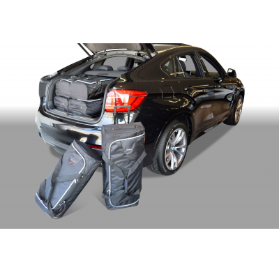 Set maletas especifico BMW X6 (F16) 2014- suv CAR-BAGS (3x Trolley + 3x Bolsa de mano)