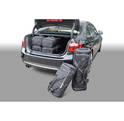 Set maletas especifico BMW 3 series (F30) 330e Plug in Hybrid 2016- 4d CAR-BAGS (3x Trolley + 3x Bolsa de mano)