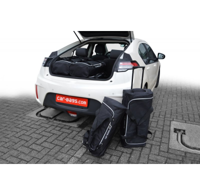 Set maletas especifico CHEVROLET Volt 2011- 5d CAR-BAGS (3x Trolley + 3x Bolsa de mano)