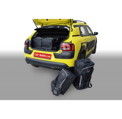 Set maletas especifico CITROËN C4 Cactus 2014- 5d CAR-BAGS (3x Trolley + 3x Bolsa de mano)