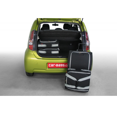 Set maletas especifico DAIHATSU Sirion (M3#) 2005- 5d CAR-BAGS (2x Trolley + 2x Bolsa de mano)