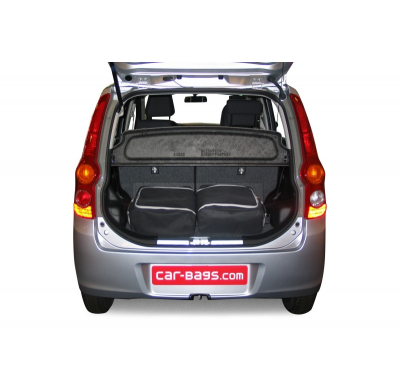Set maletas especifico DAIHATSU Cuore (L276) 2007- 5d CAR-BAGS (2x Trolley + 2x Bolsa de mano)