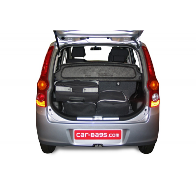 Set maletas especifico DAIHATSU Cuore (L276) 2007- 5d CAR-BAGS (2x Trolley + 2x Bolsa de mano)
