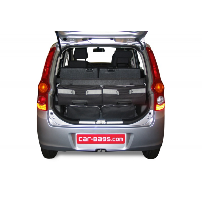 Set maletas especifico DAIHATSU Cuore (L276) 2007- 5d CAR-BAGS (2x Trolley + 2x Bolsa de mano)