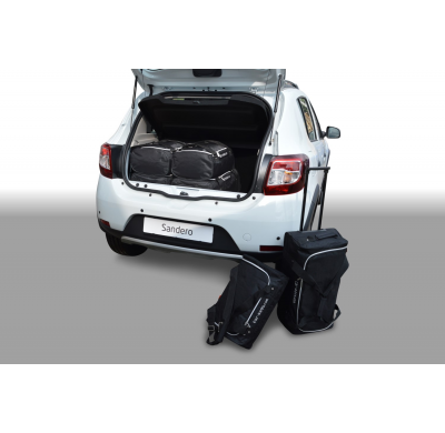 Set maletas especifico DACIA Sandero 2012- 5d CAR-BAGS (3x Trolley + 3x Bolsa de mano)